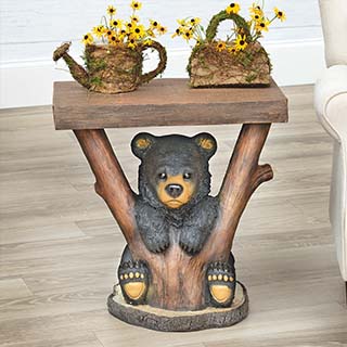 Bear Necessities Toilet Paper Holder - Log Cabin Decor, Black Forest Decor SIX9397