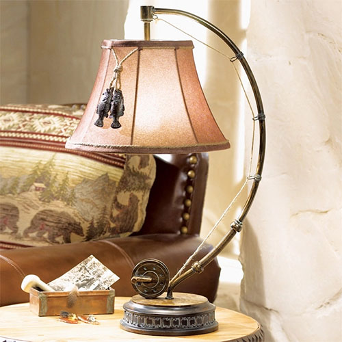 Cabin Table & Floor Lamps Picked with YOU in Mind - Black Forest Decor