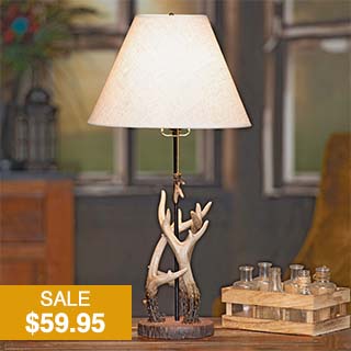 Antler Forest Accent Lamp
