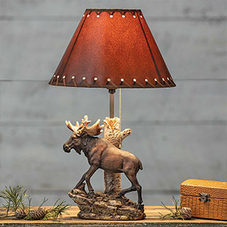Moose Climb Table Lamp