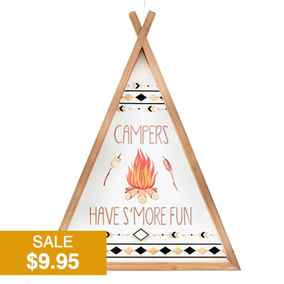 Campers Have S'more Fun Wall Sign