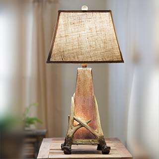 Sierra Antler Table Lamp
